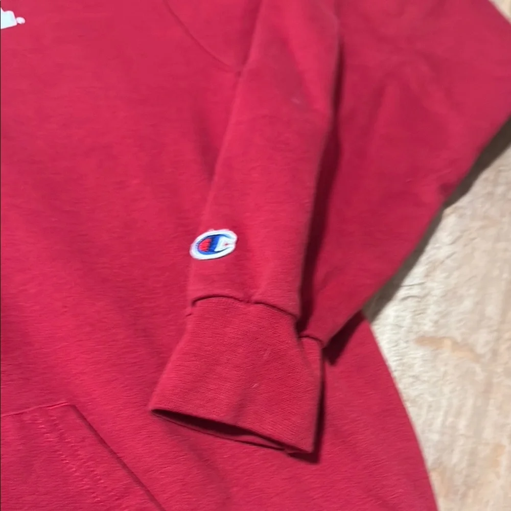 Champion Red Hoodie - Picture 2 of 7